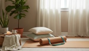 How to Set Up a Cozy Home Space for Gentle Yoga